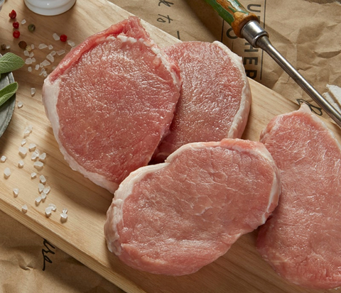 Grass Fed Boneless Pork Chops